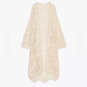 Zara Macrame Cardigan